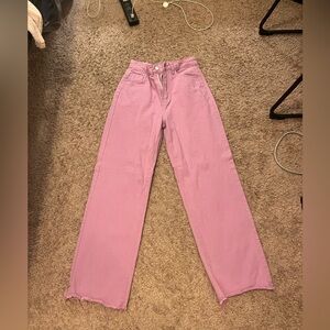 SHEIN small purple jeans